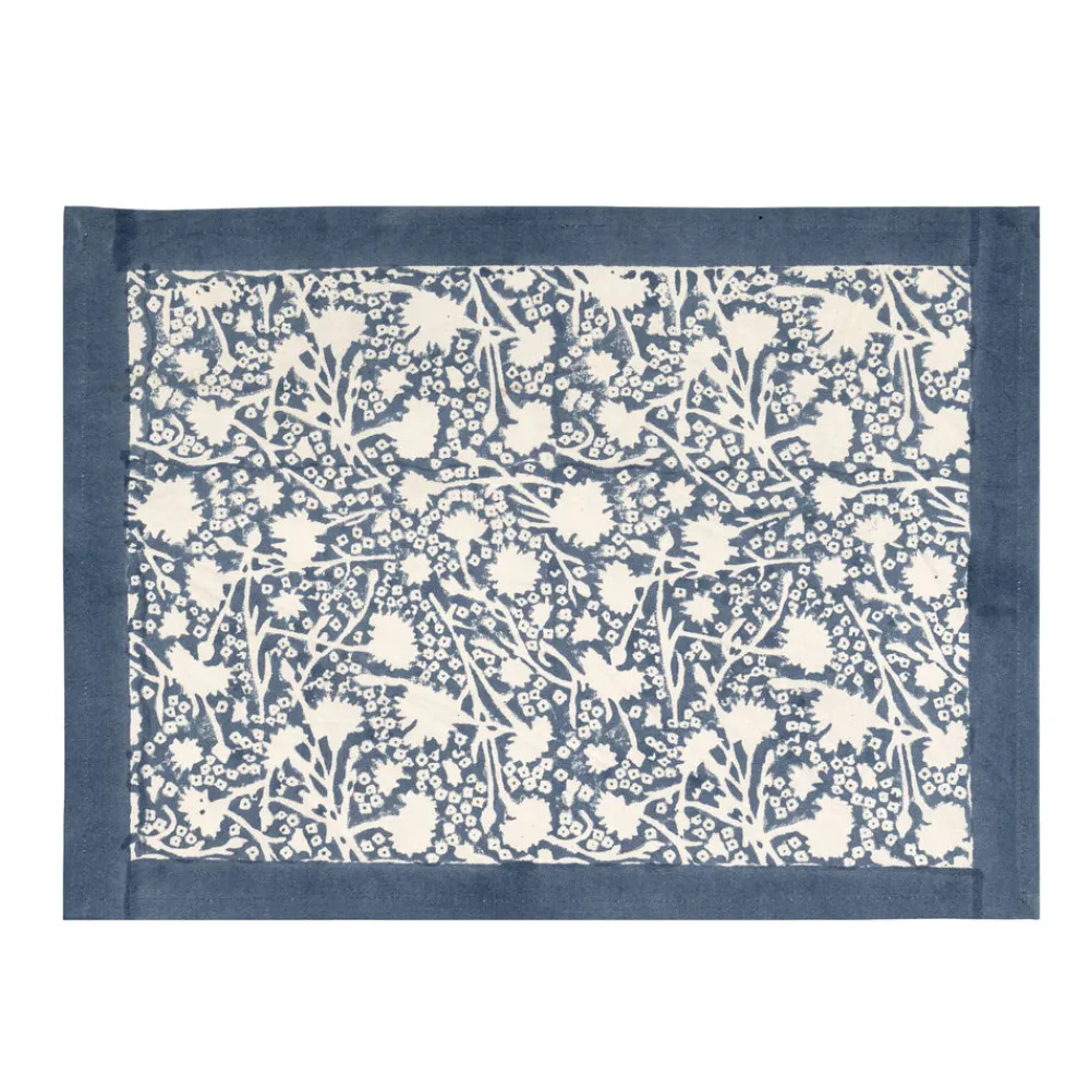 Couleur Nature Place Settings & Linens|Meadows Placemats Bleu, Set of 6