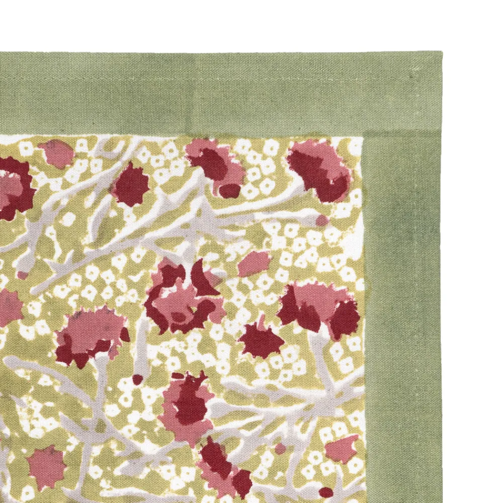 Couleur Nature Place Settings & Linens|Meadows Placemats Red & Green, Set of 6