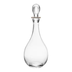 Ginori 1735 Glassware|Medici Decanter Gold Thread