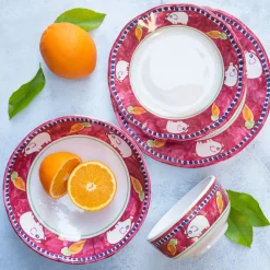 VIETRI Dinnerware|Melamine Campagna Four-Piece Place Setting