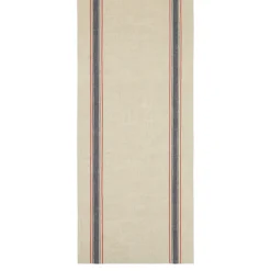 Caravan Place Settings & Linens|Menton 20x72 Runner in Natural & Denim