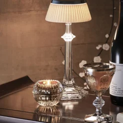 Baccarat Candles|Mille Nuits Votive, 20K Gold