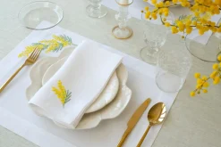 TriChi Design Place Settings & Linens|Mimosa Placemat, Set of 4