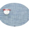 Chilewich Place Settings & Linens|Mini Basketweave Oval Placemat