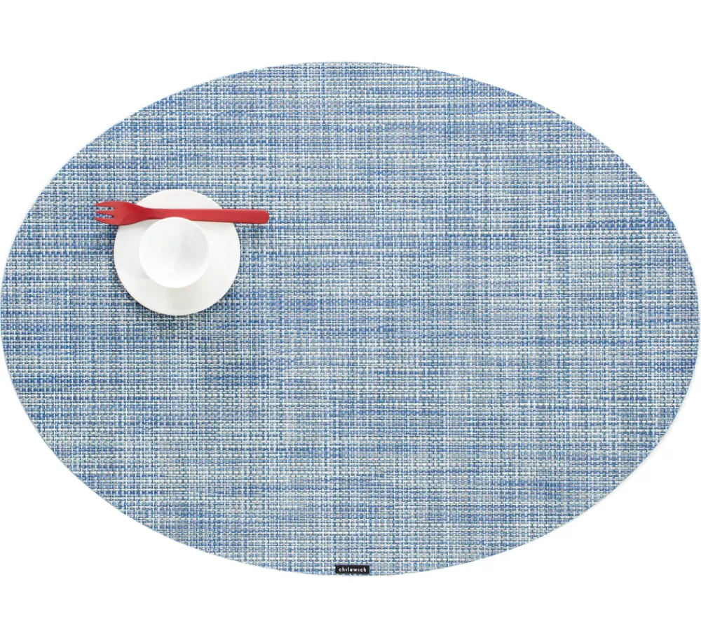 Chilewich Place Settings & Linens|Mini Basketweave Oval Placemat