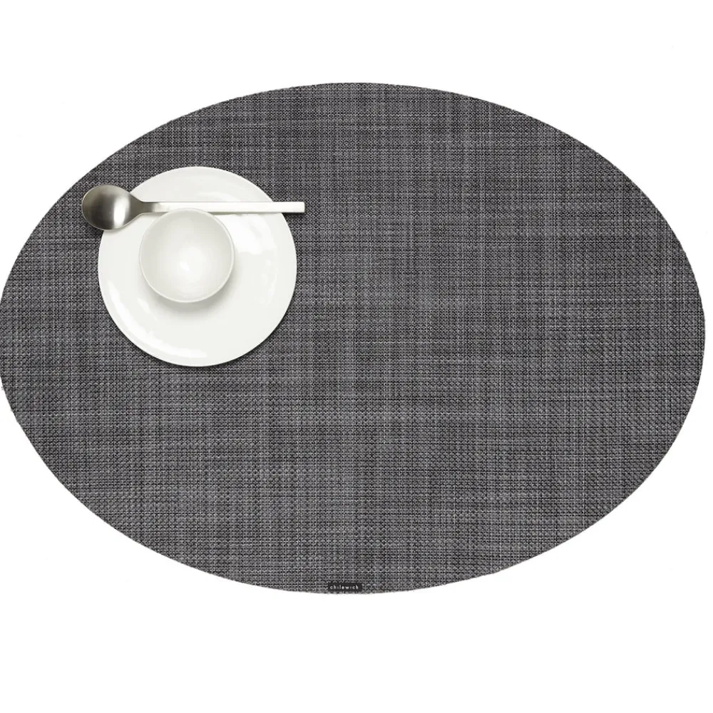 Chilewich Place Settings & Linens|Mini Basketweave Oval Placemat