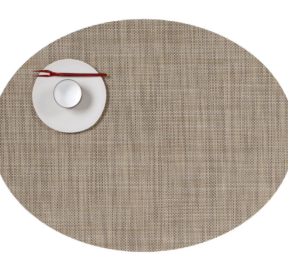Chilewich Place Settings & Linens|Mini Basketweave Oval Placemat