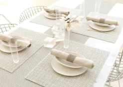 Chilewich Place Settings & Linens|Mini Basketweave Rectangular Placemat