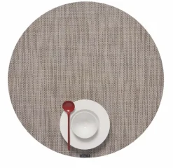 Chilewich Place Settings & Linens|Mini Basketweave Round Placemat