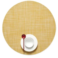 Chilewich Place Settings & Linens|Mini Basketweave Round Placemat
