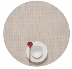 Chilewich Place Settings & Linens|Mini Basketweave Round Placemat