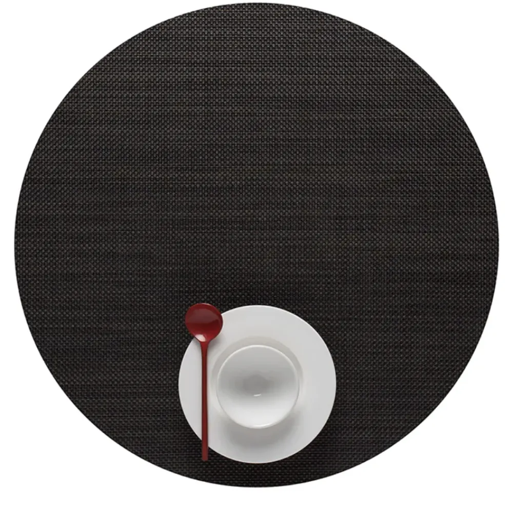 Chilewich Place Settings & Linens|Mini Basketweave Round Placemat