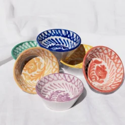 Pomelo Casa Dinnerware|Mini Bowl With Hand Painted Designs