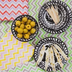 Pomelo Casa Dinnerware|Mini Plate With Hand Painted Designs