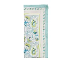 Kim Seybert Place Settings & Linens|Mira Napkin in Seafoam & Green, Set of 4