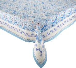Kim Seybert Place Settings & Linens|Mira Tablecloth in Lilac & Blue