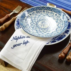 Chefanie Place Settings & Linens|Miss Manners Dinner Napkins, Set of 4