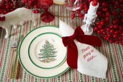 No Reservations Place Settings & Linens|Mixed Messages Dinner Napkins, Set of 12