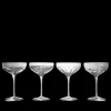 Waterford Glassware|Mixology Coupe Large 280 ml 9 fl oz, Mixed Set of 4