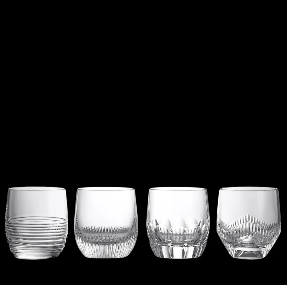 Waterford Glassware|Mixology Tumbler 255 ml 8.5 fl oz, Mixed Set of 4
