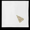 Henry Handwork Place Settings & Linens|Mod Tree Gold Napkin