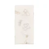 Kim Seybert Place Settings & Linens|Monarch Garden Napkin in White & Iridescent, Set of 4