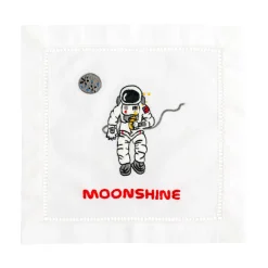 August Morgan Place Settings & Linens|Moonshine Cocktail Napkins, Set of 4