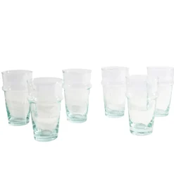 Verve Culture Glassware|Moroccan Beldi Glassware, Set of 6
