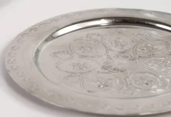 Verve Culture Place Settings & Linens|Moroccan Berber Silver Coasters, Set of 4