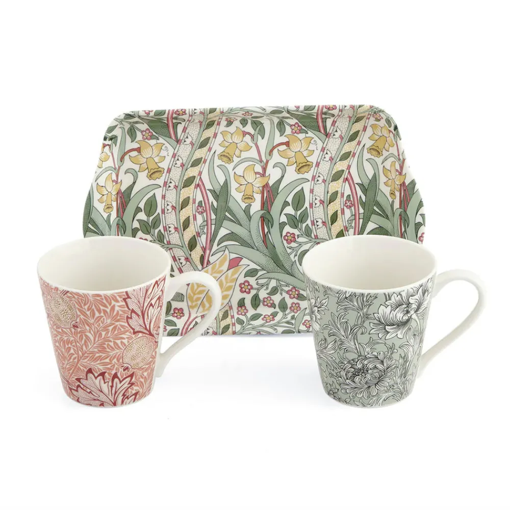 Spode Dinnerware|Morris & Co. Mug & Tray Set