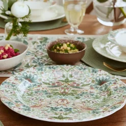 Spode Dinnerware|Morris & Co. Serving Platter in Strawberry Thief