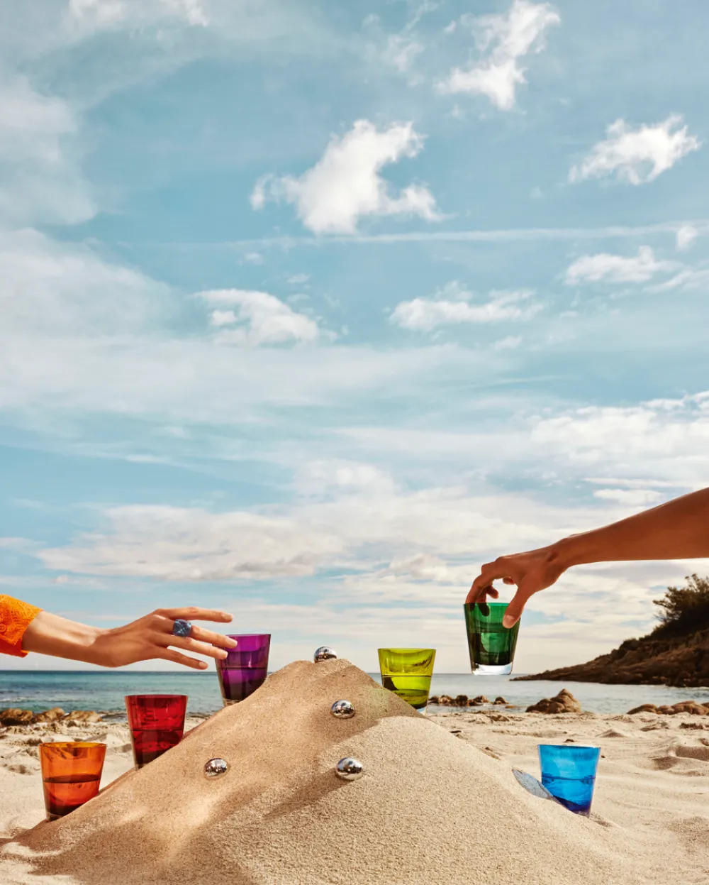 Baccarat Glassware|Mosaique Tumblers, Set of 6