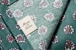 Maria Louise Cottage Place Settings & Linens|Moss & Berry Napkins in Green, Set of 4