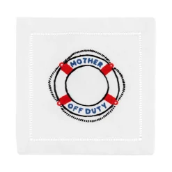 August Morgan Place Settings & Linens|Mother Off Duty Cocktail Napkins, Set of 4