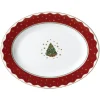 Prouna Dinnerware|My Noel 14" Oval Platter