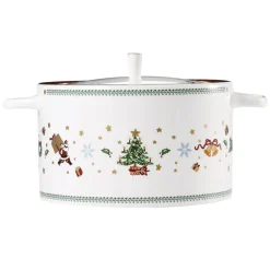 Prouna Dinnerware|My Noel Covered Vegetable Bowl / Soup Tureen