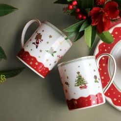 Prouna Dinnerware|My Noel Mug, Set of 4