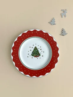 Prouna Dinnerware|My Noel Salad / Dessert Plate