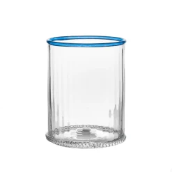 Juliska Glassware|Nell Double Old Fashioned Assorted, Set of 4 in Multi