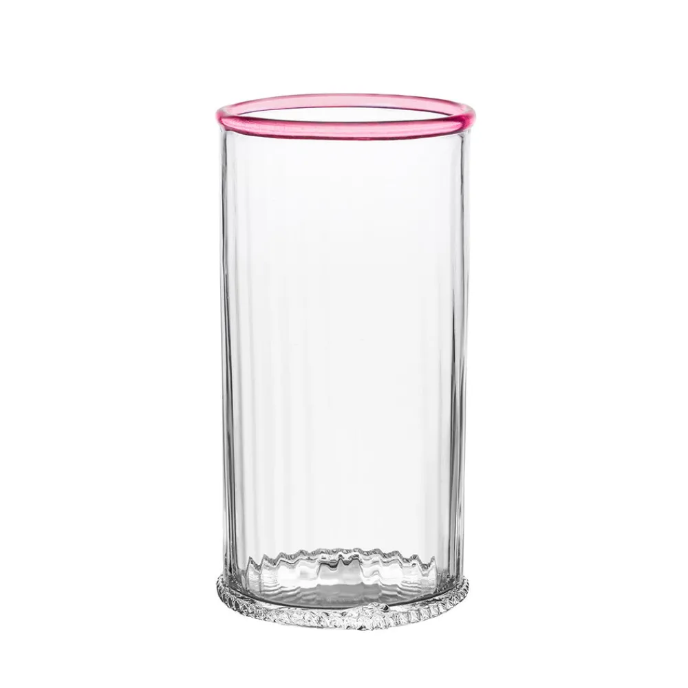 Juliska Glassware|Nell Highball Assorted, Set of 4 in Multi