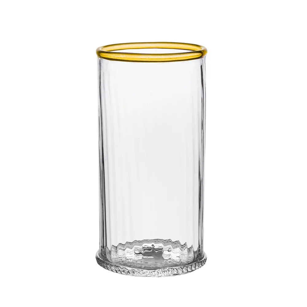 Juliska Glassware|Nell Highball Assorted, Set of 4 in Multi