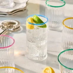 Juliska Glassware|Nell Highball in Chambray