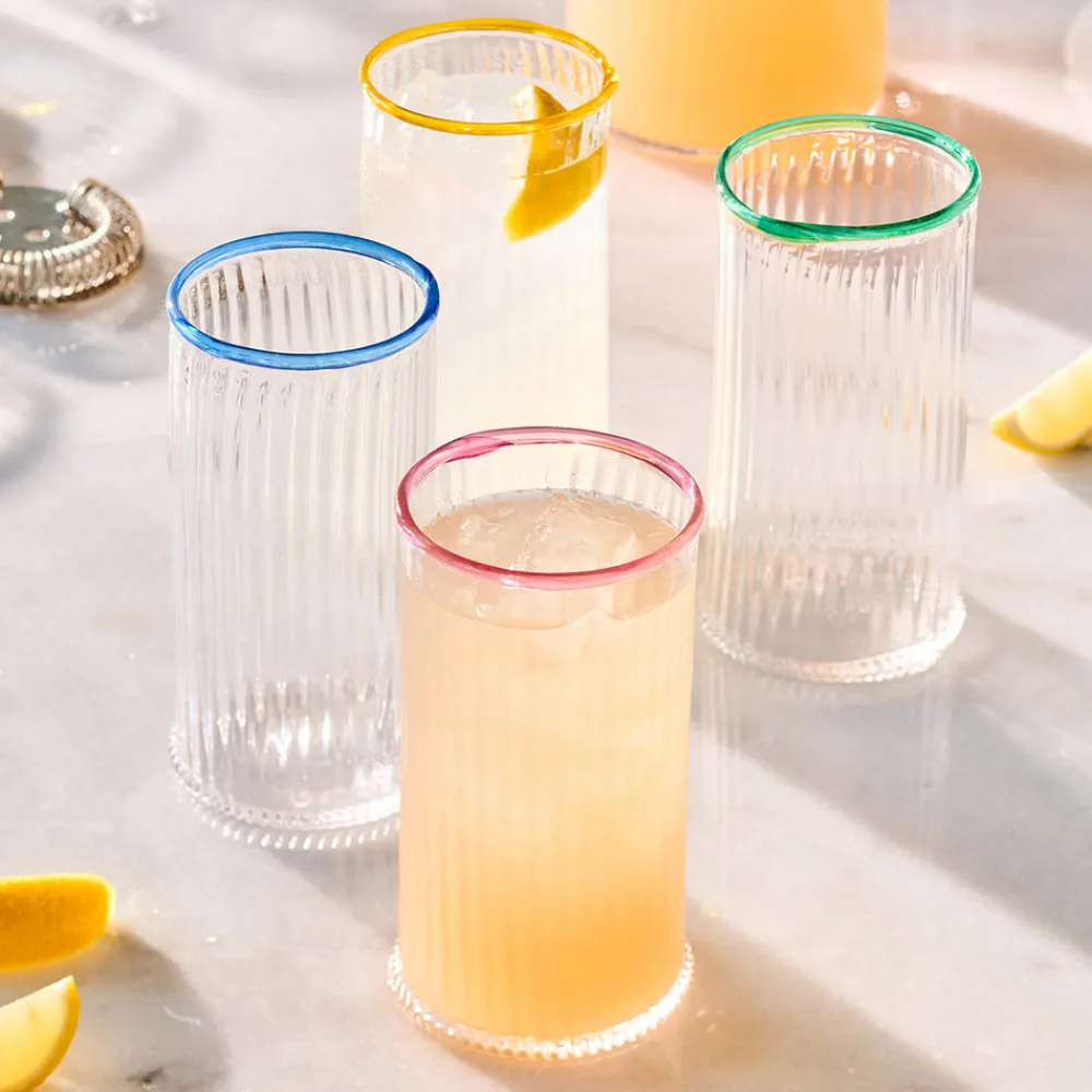 Juliska Glassware|Nell Highball in Chambray