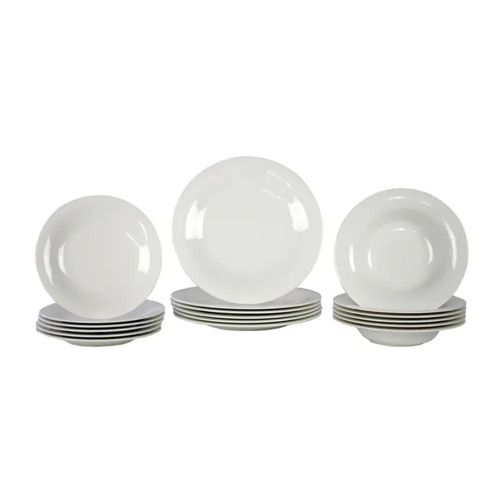Villeroy & Boch Dinnerware|New Cottage Basic 18-Piece Set in White