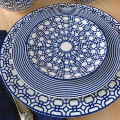 Caskata Dinnerware|Newport Canapé Plates Boxed, Set of 4