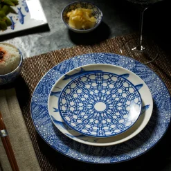 Caskata Dinnerware|Newport Canapé Plates Boxed, Set of 4