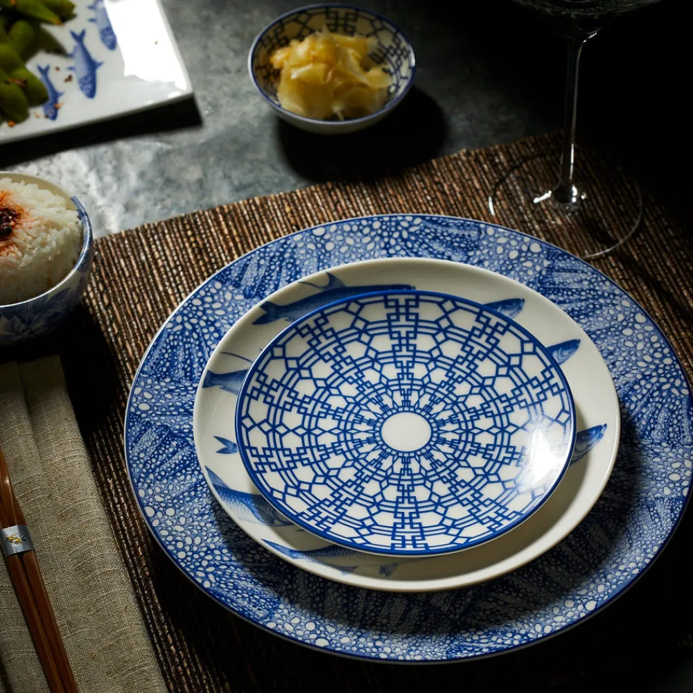 Caskata Dinnerware|Newport Canapé Plates Boxed, Set of 4