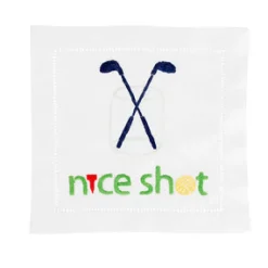 August Morgan Place Settings & Linens|Nice Shot Cocktail Napkins, Set of 4