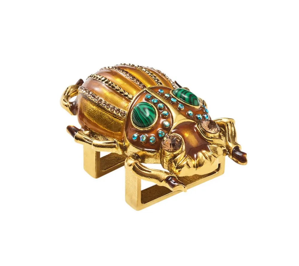 Kim Seybert Place Settings & Linens|Nile Napkin Ring in Multi, Set of 4 in a Gift Box