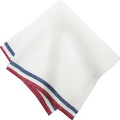 Caravan Place Settings & Linens|Normandy Napkins in Red, White, & Blue Stripes, Set of 4
